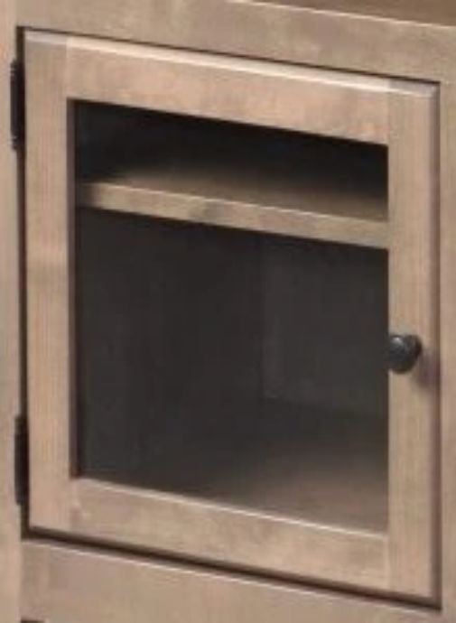 Archbold Furniture Customizable Shaker 70" Wide Entertainment Flush Top TV Console-1
