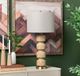 Crestview Collection Somerset Tan Table Lamp with Gold Accent-1