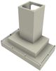 Vent-A-Hood® 36" Biscuit Contemporary Wall Mount Range Hood-1