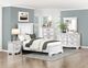 Homelegance® York White Twin Panel Bed-1