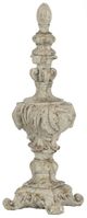 A & B Home Danna White Finial Accent-0