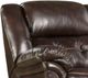 HomeStretch Brown Leather Rocker Recliner-1