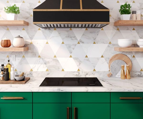 Wolf 36" Black Induction Cooktop