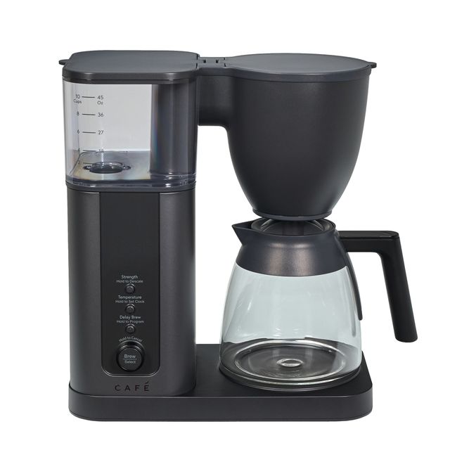 CAFÉ™ 10 Cup Matte Black Specialty Drip Countertop Coffee Maker with Glass Carafe-0