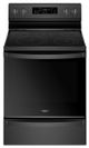 Whirlpool® 30" Black Freestanding Electric Range-0