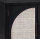Bassett Mirror Ashton Matte Black Server-3