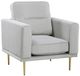 Homelegance® Violetta Gray Accent Chair-0