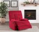 Homelegance® Colin Red Reclining Chair-1