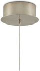 Currey & Company Medusa Nickel/Silver Round Multi-Drop Pendant Lighting-2