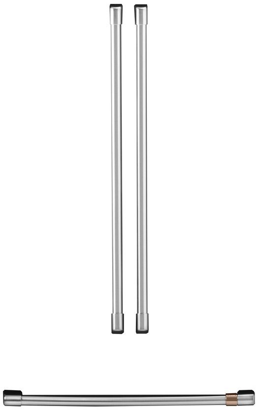 Café™ Brushed Stainless Refrigeration Handle Kit-0