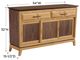 Whittier Wood® Furniture Addison Duet 54" Storage Console-3