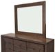 Michael Amini® Carrollton Rustic Ranch Sideboard and Mirror-4