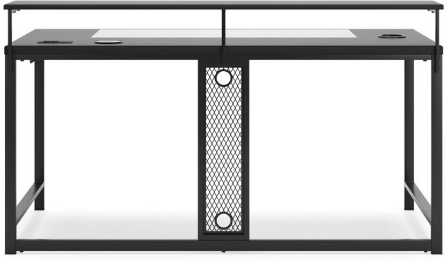 Signature Design by Ashley® Lynxtyn Black Office Desk-3