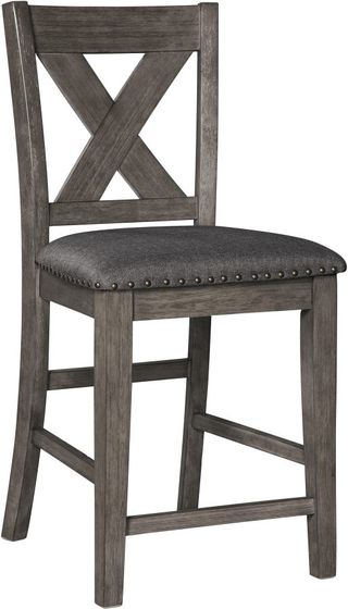 Signature Design by Ashley® Caitbrook Gray Upholstered Bar Stool