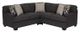 Dynasty Furniture Charcoal Sectional -0