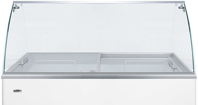 Summit® 60.75" Glass Sneezeguard