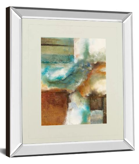 Classy Art Rare Earth Il by Â Norm Olson Mirror Framed Wall Art-1