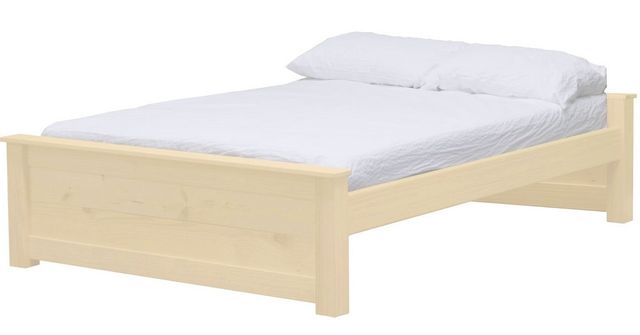 Crate Designs™ Furniture HarvestRoots Unfinished 19" Twin Youth Panel Bed-0