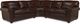La-Z-Boy® Conway Leather Sectional-0