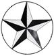 StyleCraft Star Perimeter 36" Dimensional Wall Art-0