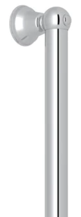 Rohl® Spa Collection Polished Chrome 18" Decorative Grab Bar-1
