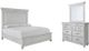 Benchcraft® Kanwyn 3-Piece Whitewash Queen Panel Bed Set-0