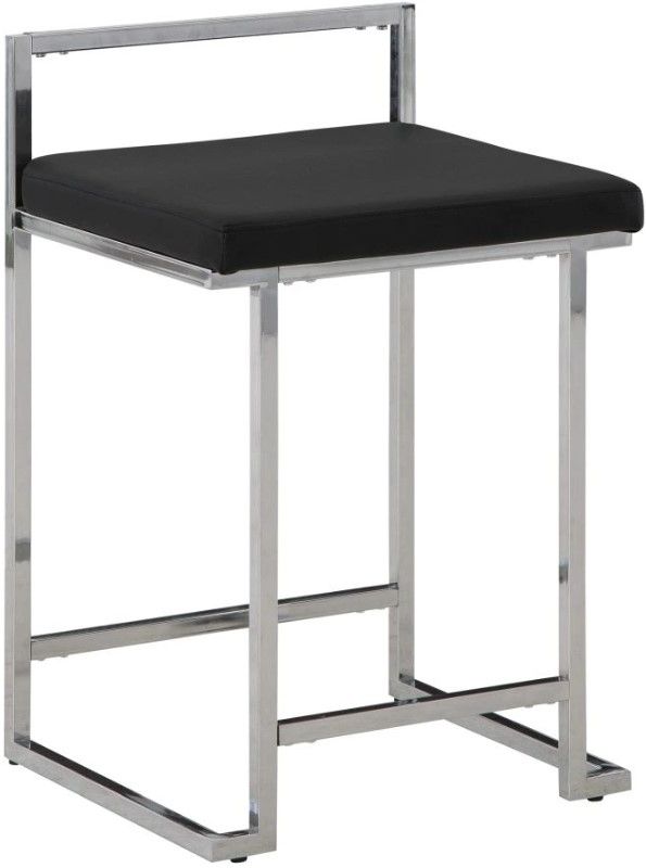 Signature Design by Ashley® Madanere Black/Chrome Bar Stool-0