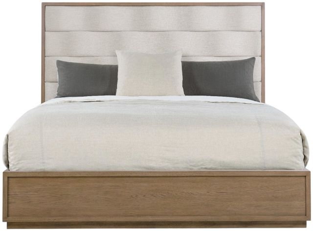 Hooker® Furniture Sonnet Savile Oatmeal/Wren King Upholstered Panel Bed-2