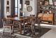 Homelegance® Holverson Gunmetal/Rustic Brown Counter Chair-1