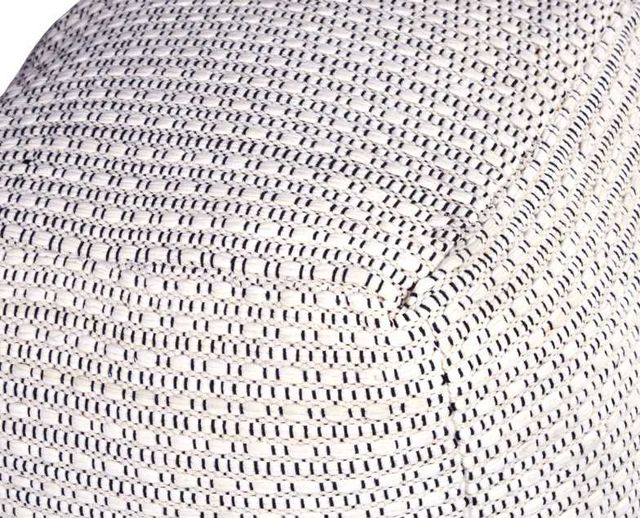 Steve Silver Co. Hakim Ivory Pouf-2