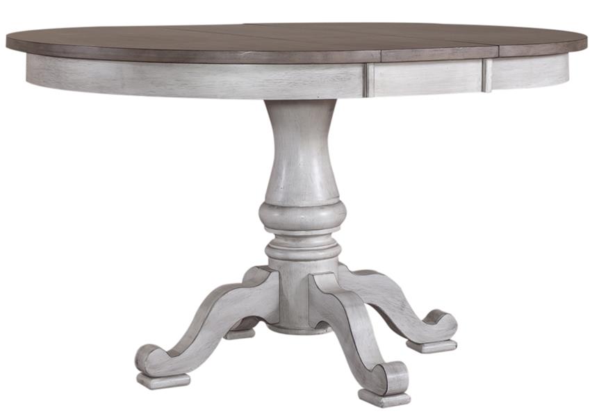 Liberty Furniture Westfield Trestle Dining Table - Havana Brown Finish