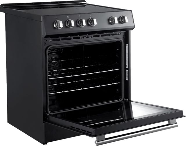 FORNO® Leonardo 30" White Pro Style Electric Range-3