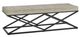 Forty West Angie Snow Leopard/Matte Black Benches-0