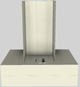Vent-A-Hood® 30" Biscuit Contemporary Wall Mounted Range Hood-3