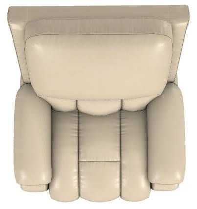 La-Z-Boy® Greyson Ice Leather Power Wall Recliner with Headrest and Lumbar-4
