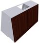 Vent-A-Hood® 48" White Tilt-Out Wall Mounted Range Hood-1