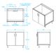 Kalamazoo™ Outdoor Gourmet Signature Series 39" Stainless Steel Sink Cabinet with Double Door-1