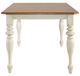 Liberty Furniture Ocean Isle Antique White Table with Natural Pine Top-2