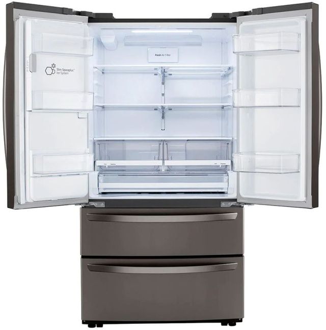LG 27.8 Cu. Ft. Black Stainless Steel French Door Refrigerator-2