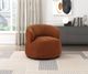 Homelegance® Ruvo Rusty Orange Swivel Chair-1