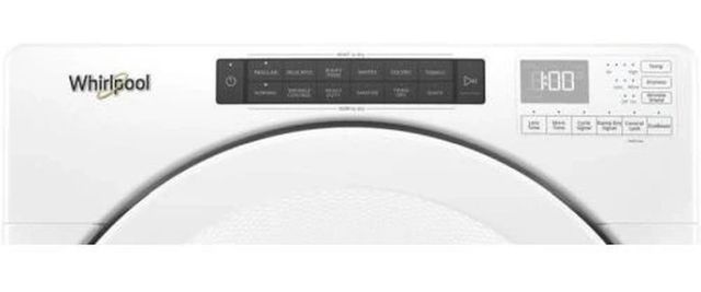 Whirlpool® 7.4 Cu. Ft. White Vented Gas Dryer-3