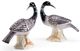 Chelsea House Claire Bell Hand Painted Black Loon Sculptures-0