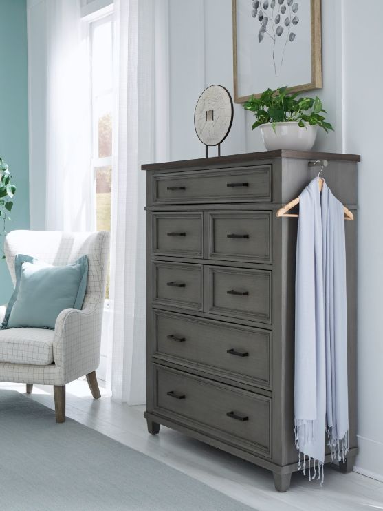 aspenhome® Caraway Aged Slate Chest-1