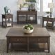 Liberty Furniture Lake House Rustic Brown Oak Sofa Table-4