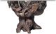 Harp & Finial® Jakarta Glass Top Small Dining Table with Gray Teak Wood Base-0