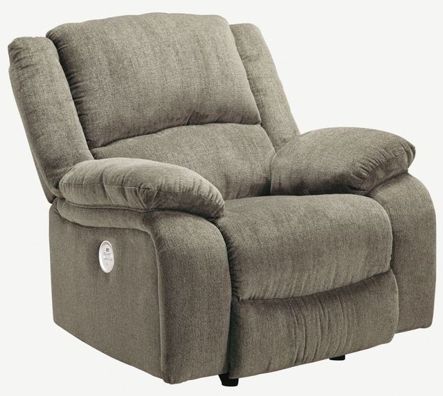 Draycoll Power Rocker Recliner - Pewter