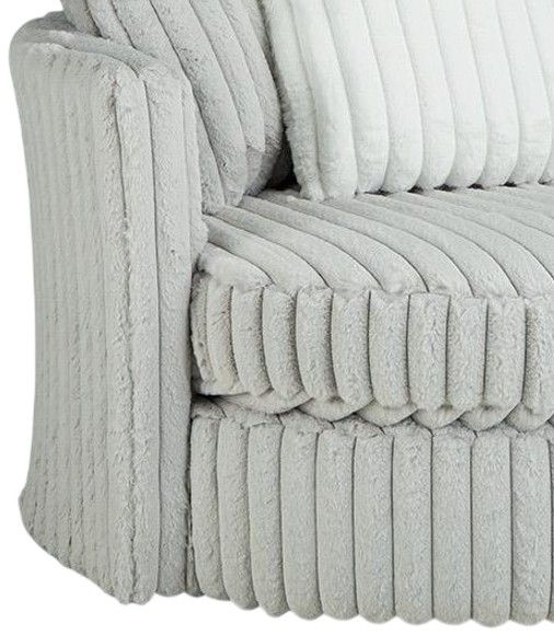 Albany Industries Mondo Gray Swivel Chair-1