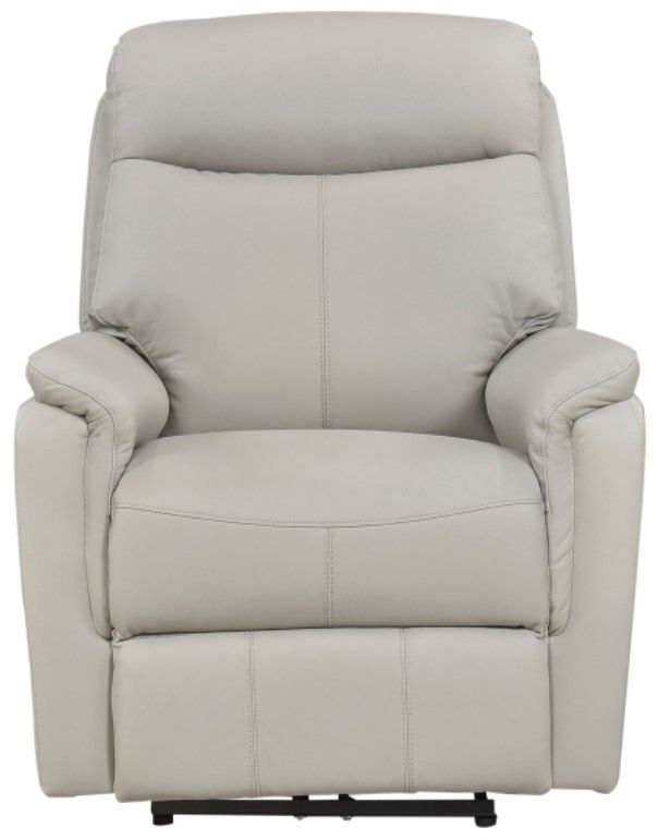 Homelegance® Leif Light Gray Power Recliner-2