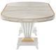 Michael Amini® St. Charles Dove Gray Double Pedestal Dining Table-3