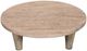 Jofran Inc. Origins Washed Sand Round Coffee Table-2